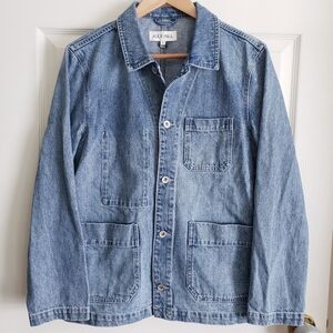 Alex Mill Britt Work Jacket In Denim Vintage Wash Women's